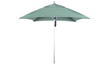 California Outdoor Umbrella Custom Venture Series 6 Foot Square Market Aluminum Outdoor Umbrella with Push Lift System CAALTO604NONSTOCK