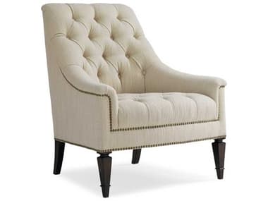 Caracole Classic Elegance 33" Beige Fabric Accent Chair CAC9090204G