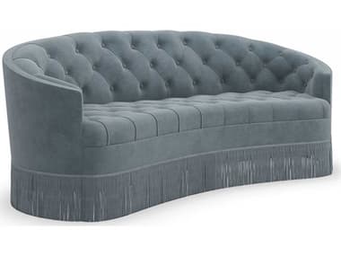 Caracole Classic Elegance Gray Upholstered Sofa CAC9091423011A