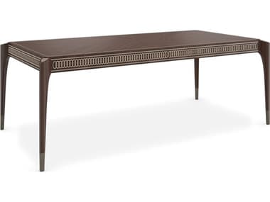 Caracole Oxford Stallion, Afterglow, Pyrite 91'' Wide Rectangular Dining Table CACC102422201