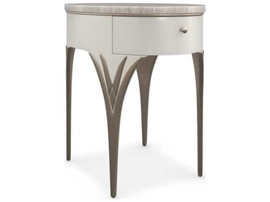 Caracole Valentina Oval End Table CACC111422412