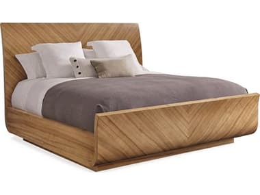 Caracole Classic Natural Longwood King Sleigh Bed CACCLA015142