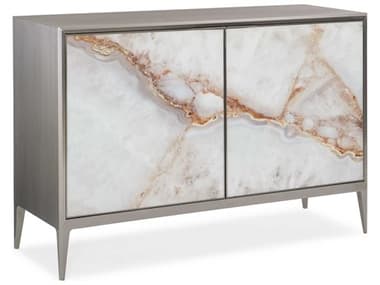Caracole Classic Rock Steady 52'' Brushed Nickel Sideboard CACCLA019462