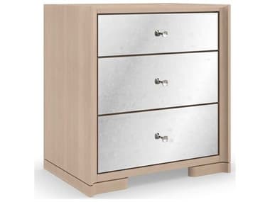 Caracole Classic In You Dreams 26" Wide 3-Drawers Natural Birch Wood Nightstand CACCLA021063