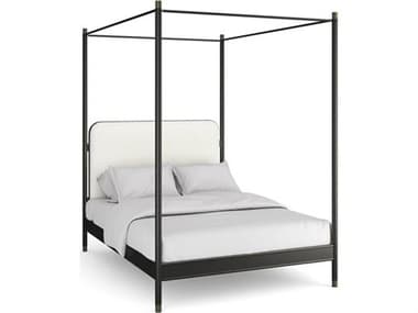 Caracole Classic Campaign Queen Bed with Canopy CACCLA024106