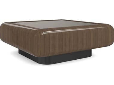 Caracole Gelee Square Mirror Caramello Gloss Coffee Table CACCLA024404