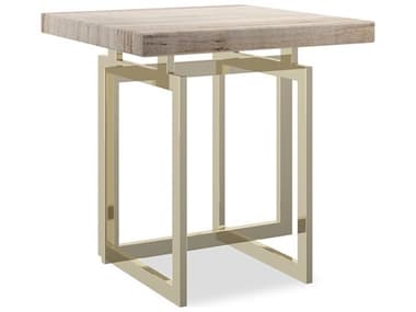 Caracole Classic Wish You Were Here Square Stone End Table CACCLA424413