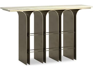 Caracole Classic Nexus Rectangular Stone Console Table CACCLA424441