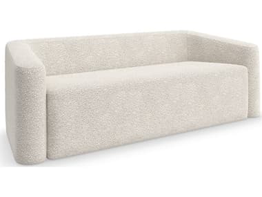 Caracole Kelly Hoppen Faye 86" Beige Fabric Upholstered Sofa CACKHU023011A