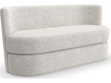 Caracole Kelly Hoppen Etta Cream Upholstered Loveseat CACKHU023082A