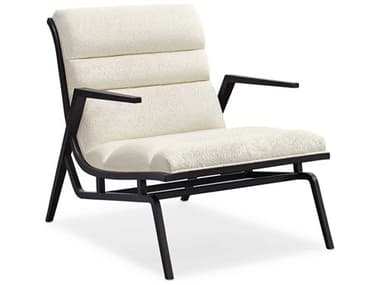 Caracole Modern Artisan Remix Rebar 28" White Fabric Accent Chair CACM110019233A
