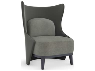 Caracole La Moda Forma 36" Gray Fabric Accent Chair CACM130421033A