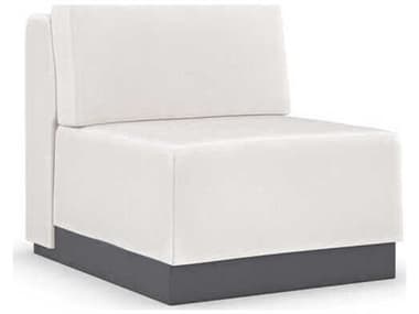 Caracole La Moda 33" White Fabric Modular Chair CACM130421AC1A