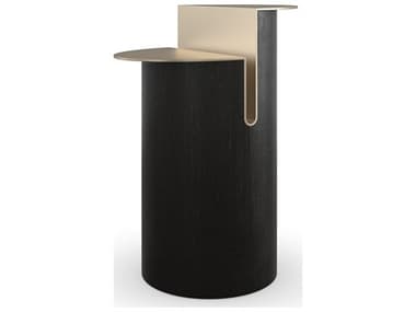 Caracole Modern Principles Discord Oval Metal End Table CACM141023422