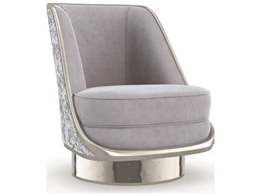 Caracole Upholstery Go For a Spin Swivel Accent Chair CACUPH018035B