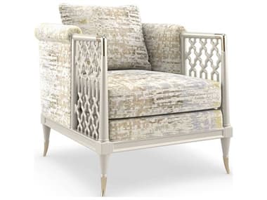 Caracole Upholstery Lattice Entertain You Accent Chair CACUPH021134A