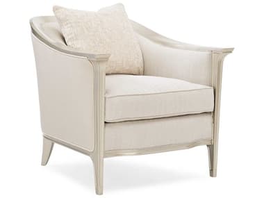 Caracole Classic Cream / Soft Silver Accent Chair CACUPH419132A