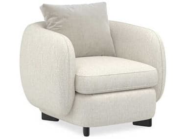 Caracole Upholstery Lumi Swivel Swivel Gold Fabric Accent Chair CACUPH424032A