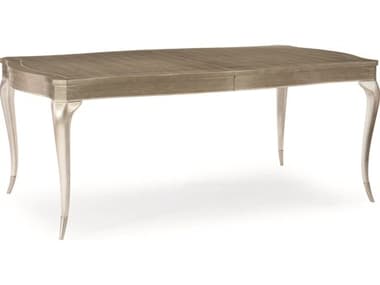 Caracole Avondale Ash Expandable 78-118" Rectangular Wood Soft Silver Dining Table CASC022417201