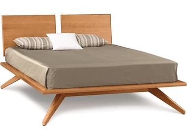 Copeland Astrid Natural Cherry Wood King Platform Bed CF1AST11