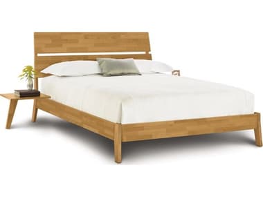 Copeland Linn Natural Oak Wood Queen Platform Bed CF1LNN02