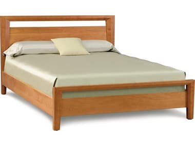 Copeland Mansfield Brown Cherry Wood King Panel Bed CF1MAN01