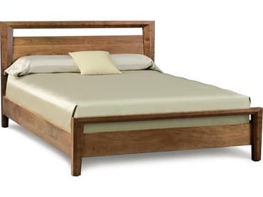 Copeland Mansfield Brown Cherry Wood California King Panel Bed CF1MAN05