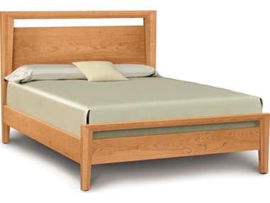 Copeland Mansfield Natural Cherry Wood King Panel Bed CF1MAN11