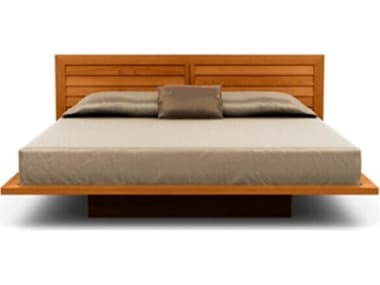 Copeland Moduluxe Natural Cherry Wood King Platform Bed CF1MCD21