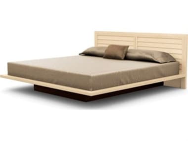 Copeland Furniture Moduluxe-35 Platform Bed with Clapboard Headboard CF1MCD32