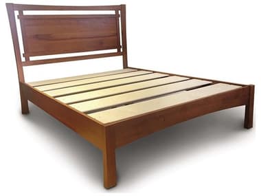 Copeland Monterey Brown Cherry Wood King Platform Bed CF1MON21STOR