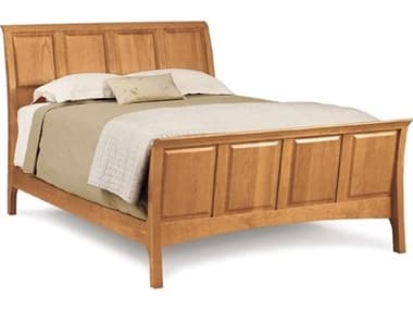 Copeland Sarah Natural Cherry Wood King Sleigh Bed CF1SLV11