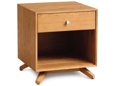 Copeland Astrid 1-Drawer Cherry Wood Nightstand CF2ASTC10