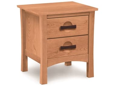 Copeland Berkeley 2-Drawers Natural Cherry Wood Nightstand CF2BERC20