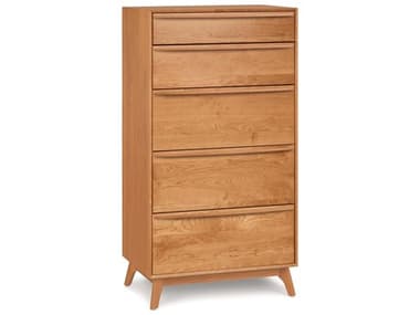 Copeland Catalina 5-Drawers Natural Cherry Wood Dresser CF2CALC50