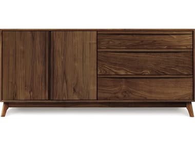 Copeland Catalina 3-Drawers Natural Cherry Wood Double Dresser CF2CALC51