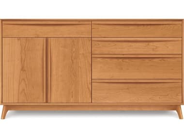 Copeland Catalina 6-Drawers Natural Cherry Wood Double Dresser CF2CALC71