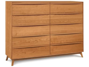 Copeland Catalina Natural Cherry Wood Double Dresser CF2CALC92