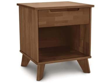 Copeland Linn 1-Drawer Natural Oak Wood Nightstand CF2LNNC10