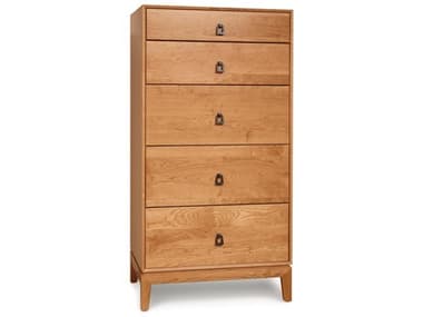 Copeland Mansfield 5-Drawers Natural Cherry Wood Dresser CF2MANC51