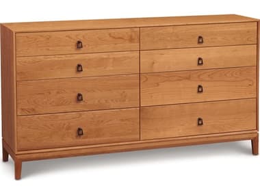 Copeland Mansfield Natural Cherry Wood Double Dresser CF2MANC82