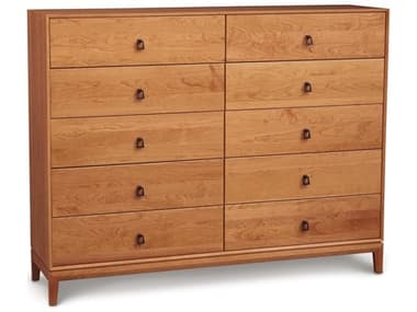 Copeland Mansfield Natural Cherry Wood Double Dresser CF2MANC92