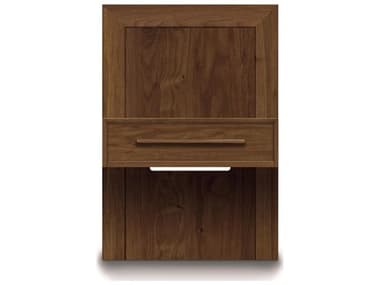 Copeland Moduluxe 1-Drawer Natural Cherry Wood Nightstand CF2MSDC06