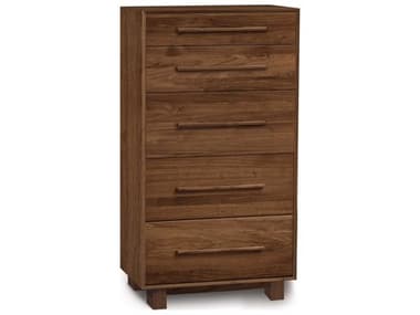 Copeland Sloane 26" Wide 5-Drawers Brown Accent Chest CF2SLO50