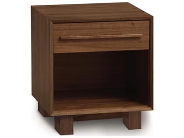 Copeland Sloane 1-Drawer Natural Walnut Wood Nightstand CF2SLOC10