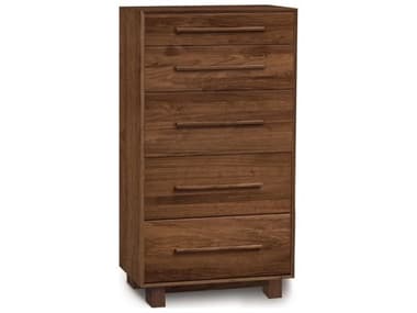 Copeland Sloane 5-Drawers Natural Walnut Wood Dresser CF2SLOC50