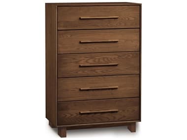 Copeland Sloane 5-Drawers Natural Walnut Wood Dresser CF2SLOC52