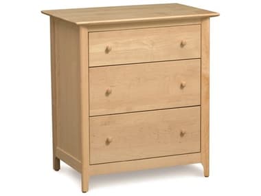 Copeland Sarah 3-Drawers Natural Maple Wood Dresser CF2SRHC31