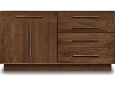 Copeland Moduluxe 5-Drawers Natural Cherry Wood Double Dresser CF4MODC71