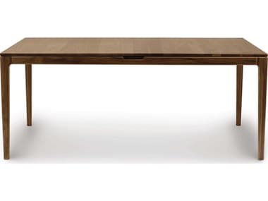 Copeland Lisse 72-111" Extendable Rectangular Wood Walnut Dining Table CF6LIS2204